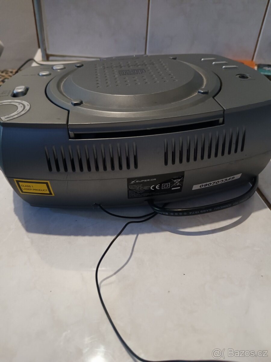 Rádio CD přehrávač s budíkem X-Superior - 2