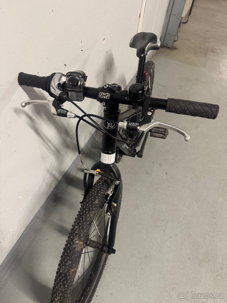 Dětské kolo KUbikes 20L - černé - 2