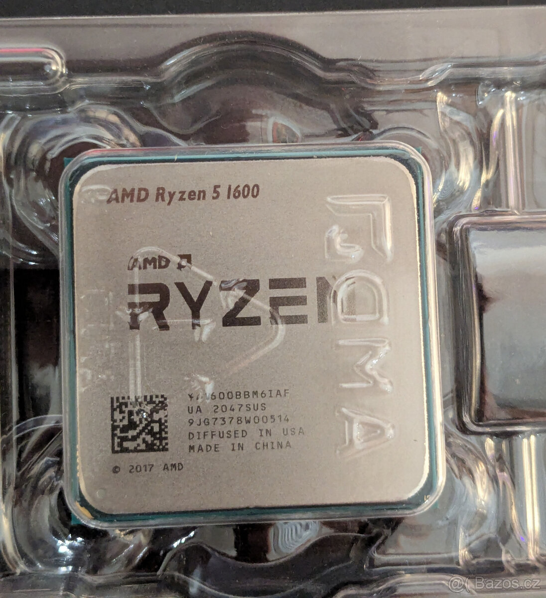 AMD Ryzen 5 1600, 3,2GHz + Nový AMD Wraith Stealth - 2