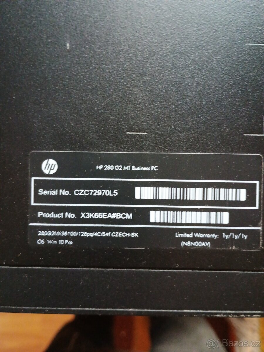 HP 280 G2 MT bez disku a RAM - 2