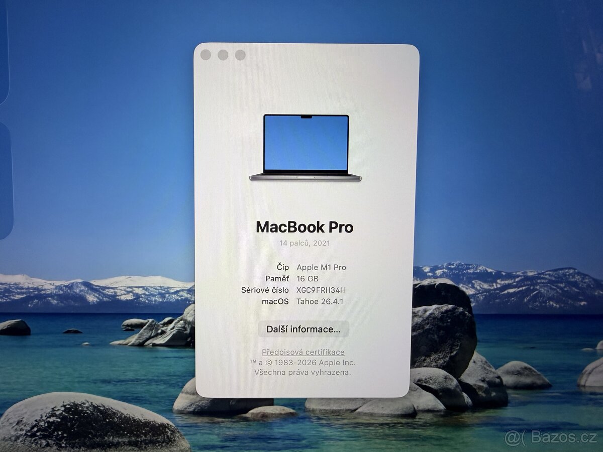 MacBook Pro 14” M1 Pro / 16GB / 500GB - 2
