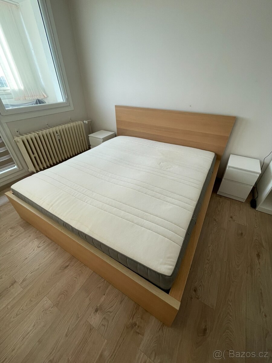 Prodám postel Ikea Malm 180x200 - 2