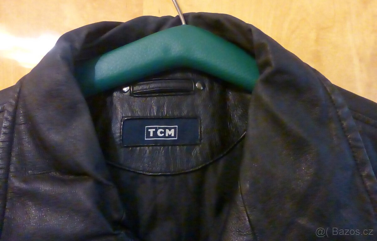 KOŽENÁ PÁNSKÁ BUNDA NA ZIP - 2