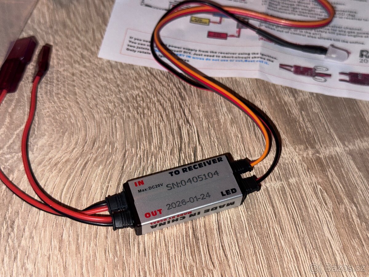 Kill switch (dálkové vypnutí) RC benzinových motorů - 2