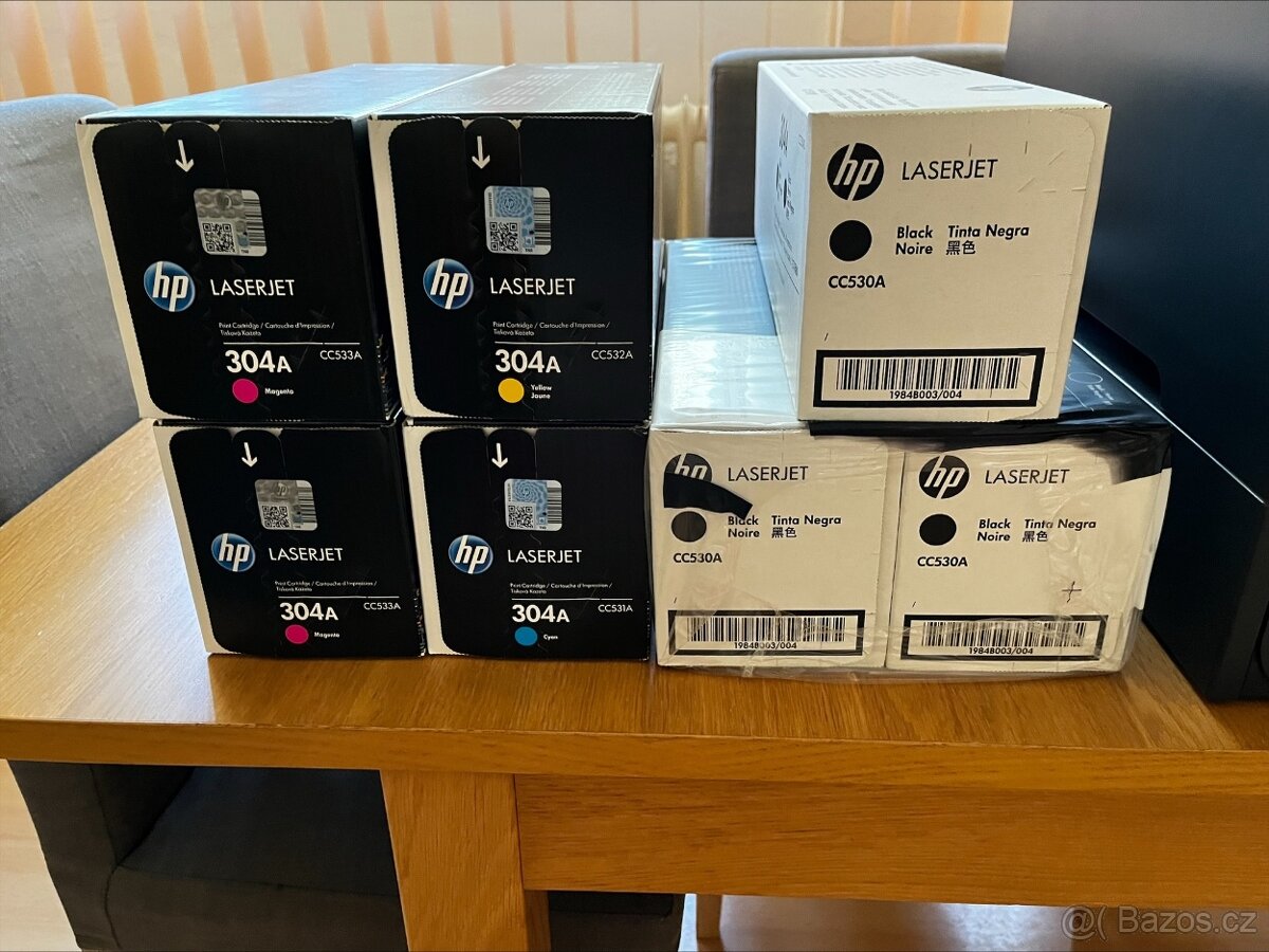 Barevná laser. HP CM2320fxi multifunkce + spotřebák - 2