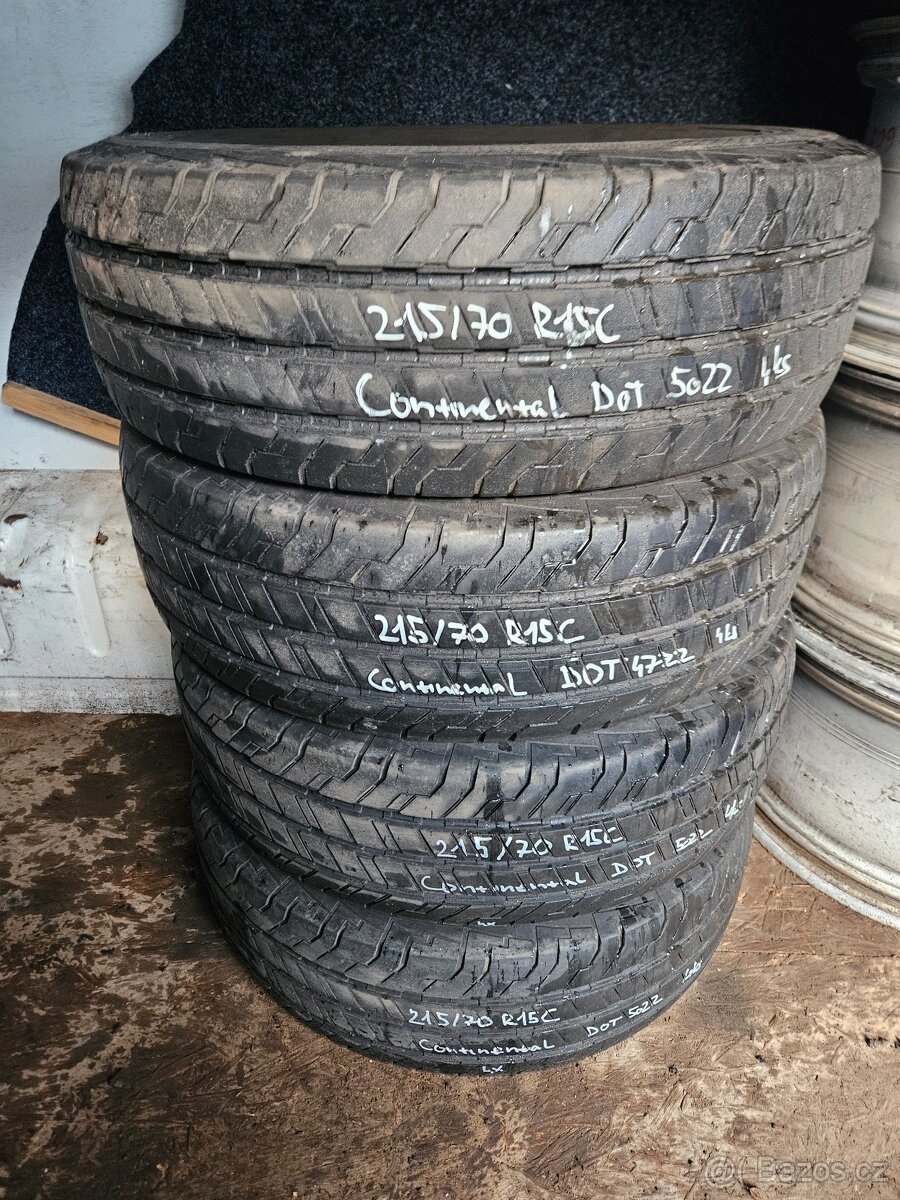 215/70 R15C Continental - Letní - 2