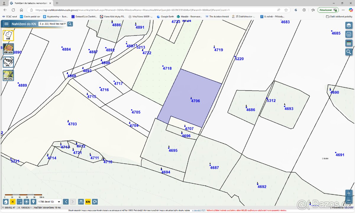 Zemědělský pozemek 1,6 ha Nová Ves nad Popelkou - 2