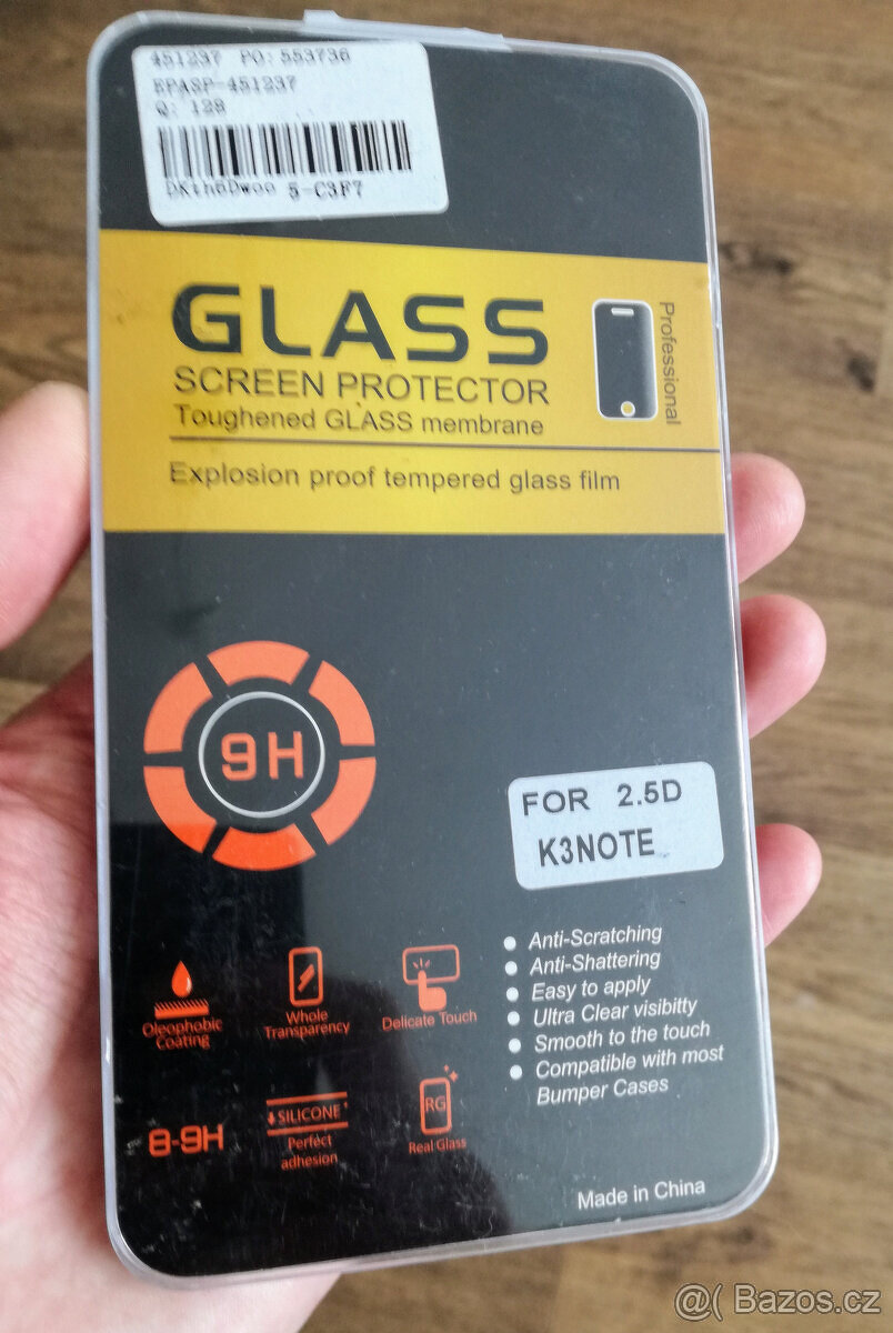 Lenovo K3 Note tvrzené sklo - 2