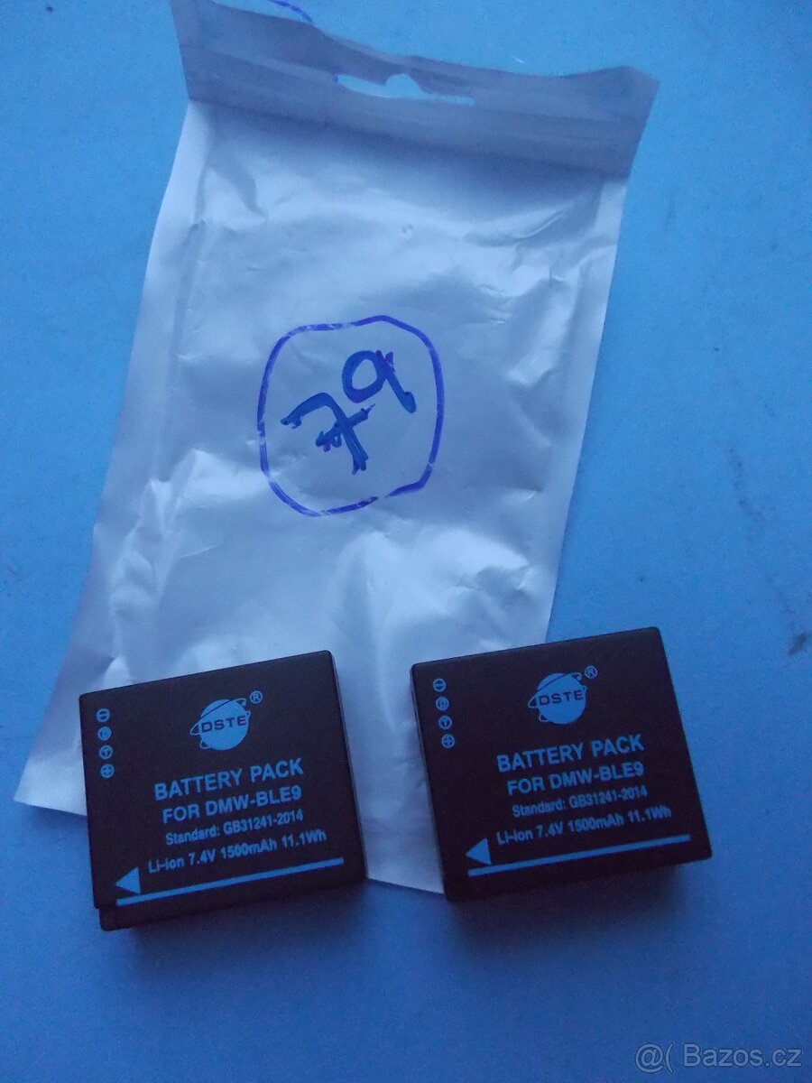 Panasonic - 2ks baterie 1500mA - 2