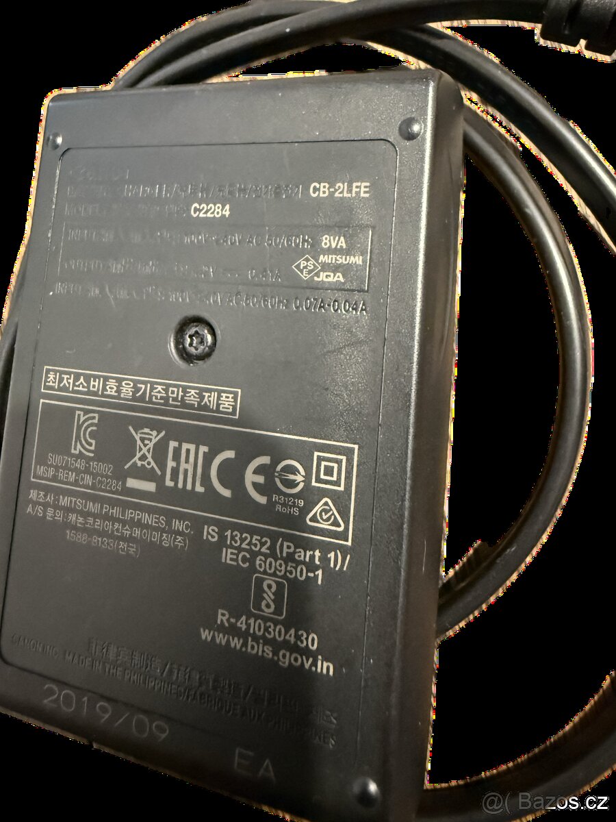 Originální nabíječka Canon CB-2LFE - 2