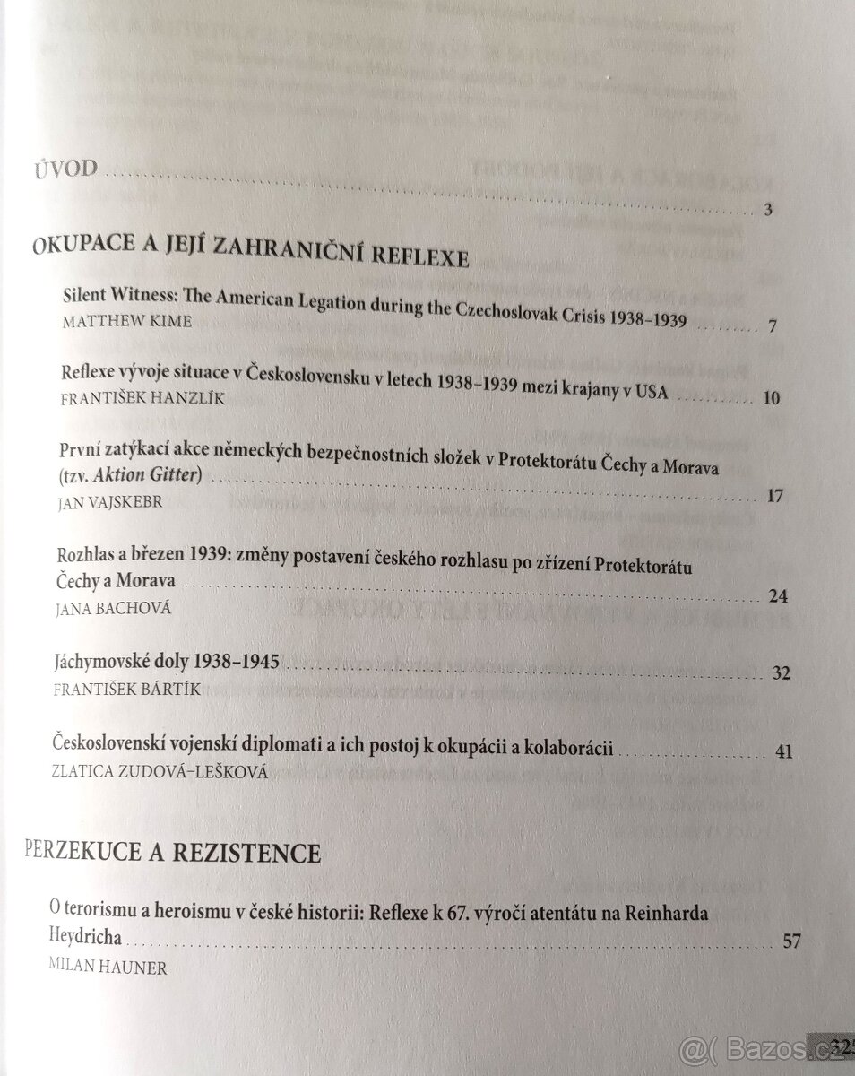 OKUPACE , KOLABORACE , RETRIBUCE / Plčoch,Plachý - 2