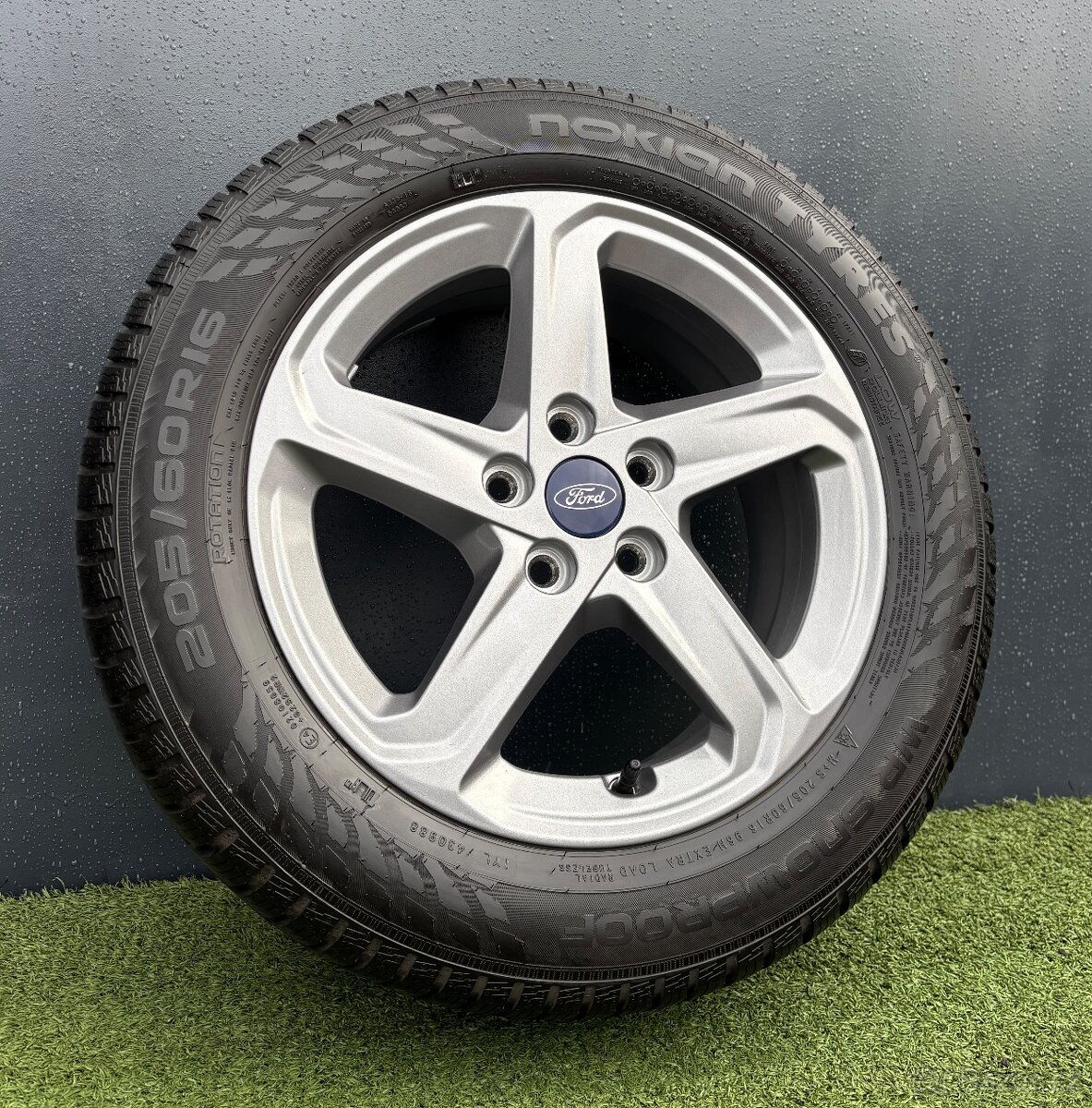 Originální Alu kola Ford Focus 205/60/16 TOP zimni vzorek - 2