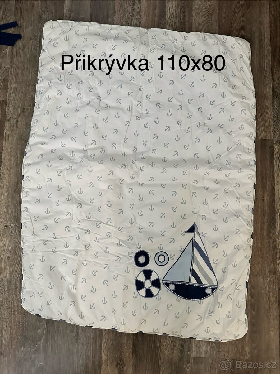 Sada do postýlky - námořnický motiv - 2
