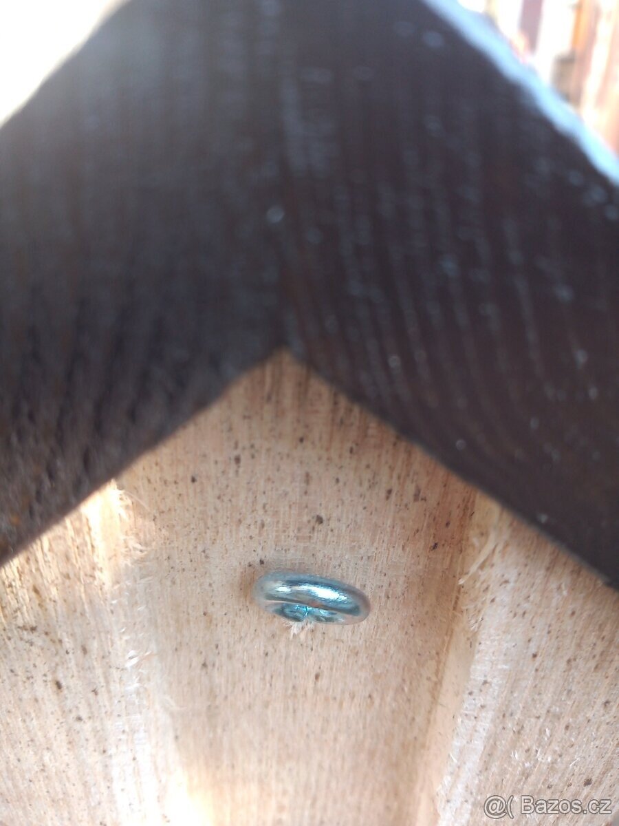 Hmyzí hotely- masivní bukové dřevo, ruční výroba, EKO-nátěr - 2