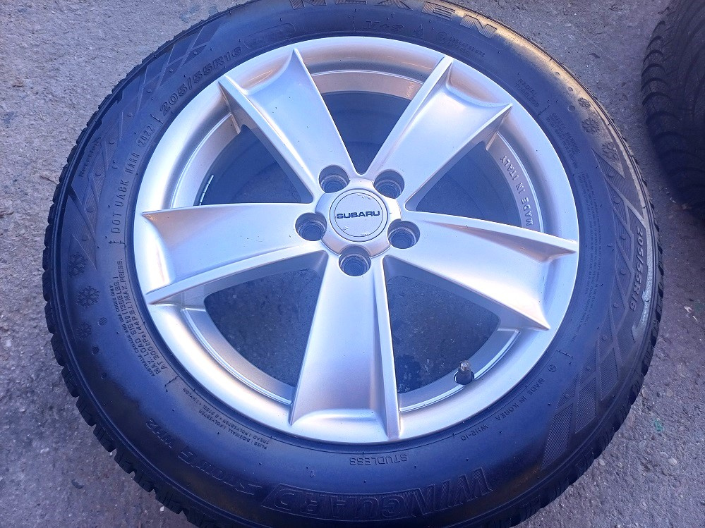 zimní alu 205/55/16 - 5x100 - 2