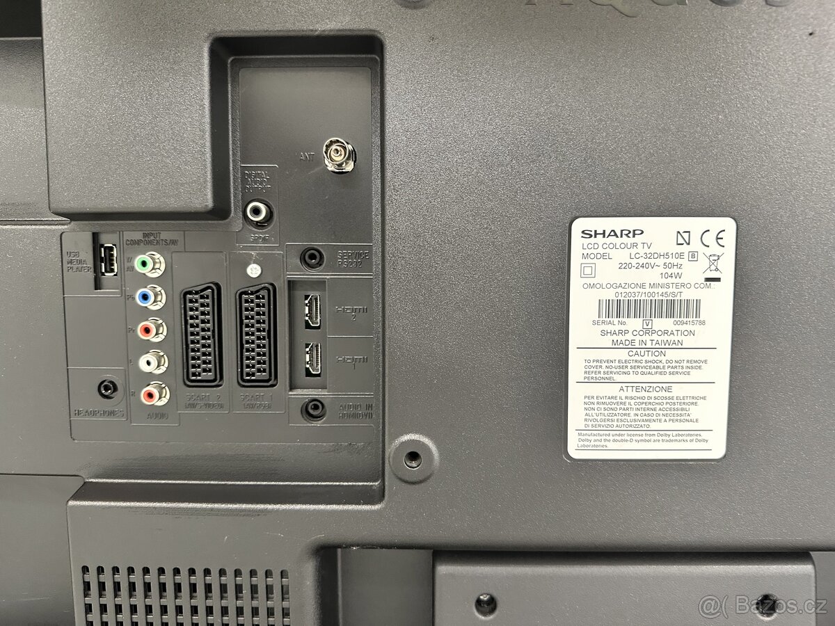 TV SHARP TV LC-32DH510E. - 2