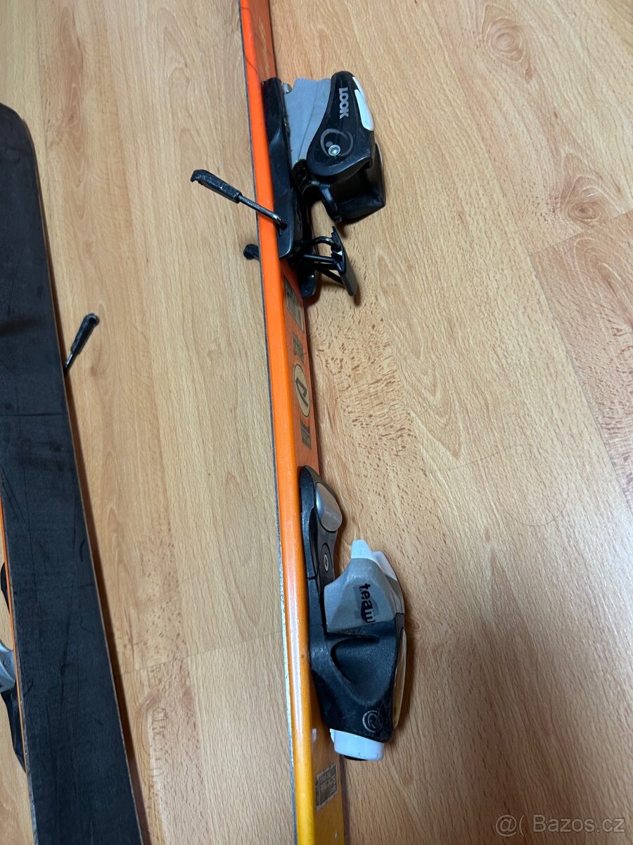 Lyže dětské délky 100 cm + boty (vel.30/31) - 2