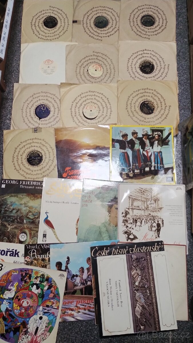 LP desky a šelaky - 2