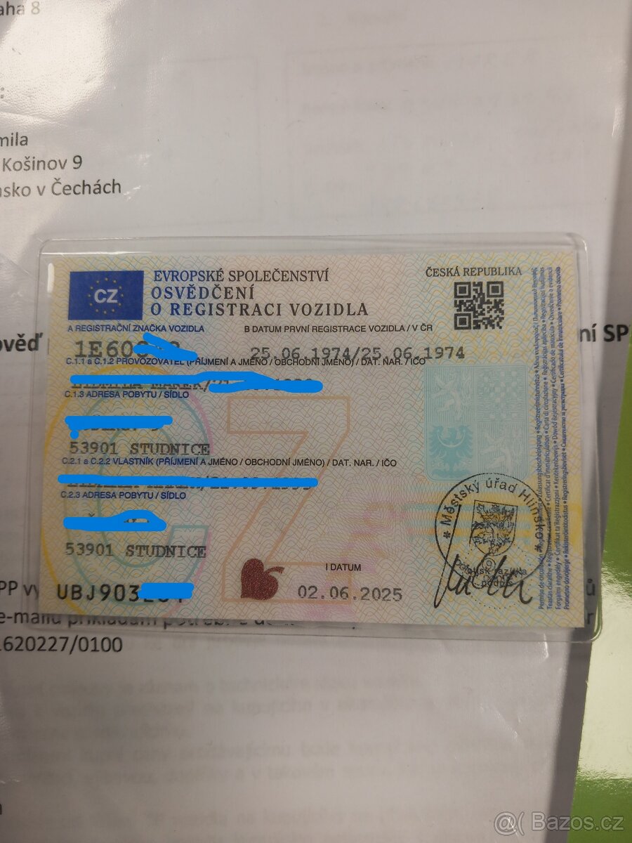 Avia A30n tp s torzem rámu a tažným. - 2