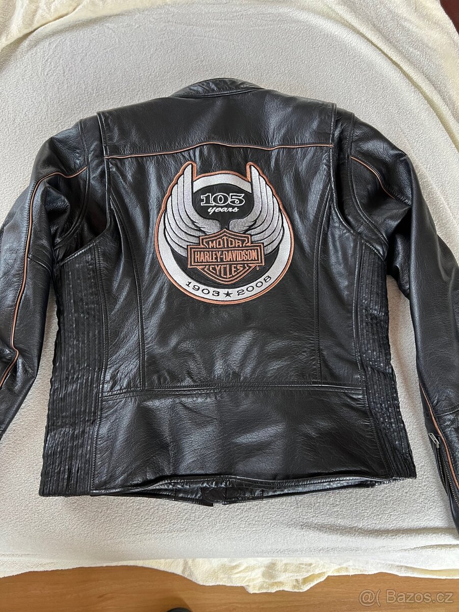 dámská kožená bunda orig. Harley Davidson vel. M - 2