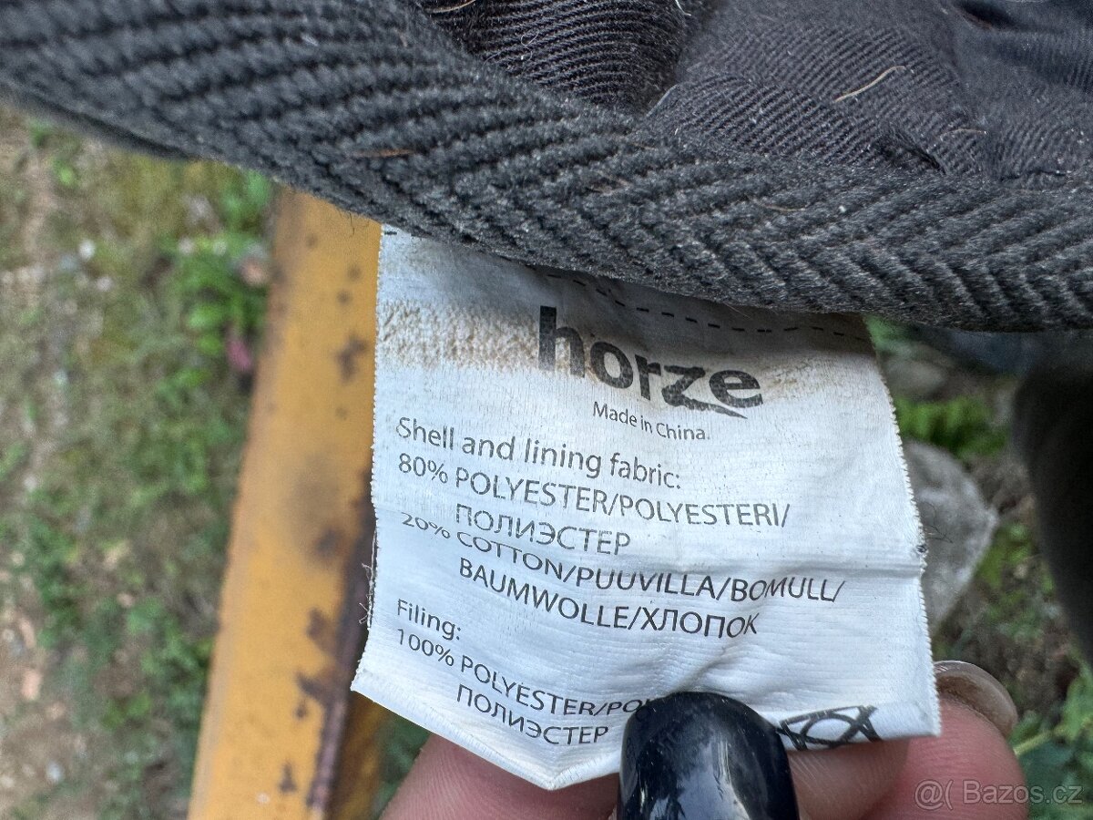 Černá podsedlová deka Horze - 2