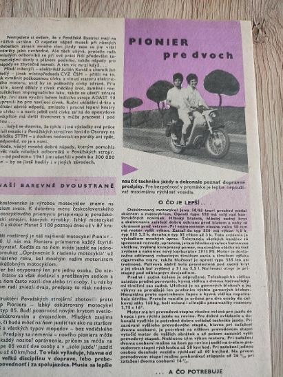 Jawa 50 -05 pionýr - 2
