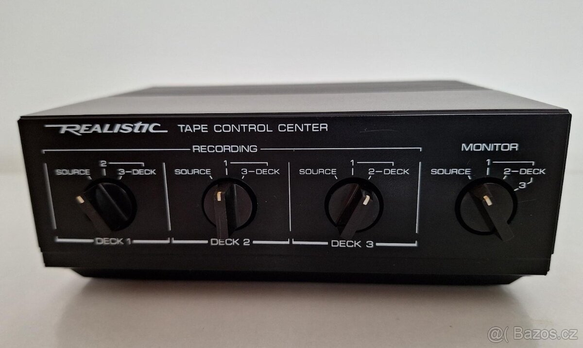 REALISTIC 42-2115 tape cont. center/Tape deck selector - 2