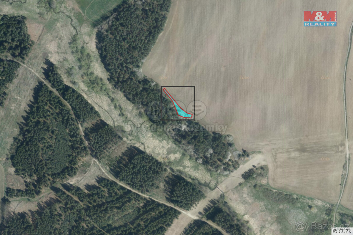 Prodej louky, 2085 m², Bor - 2