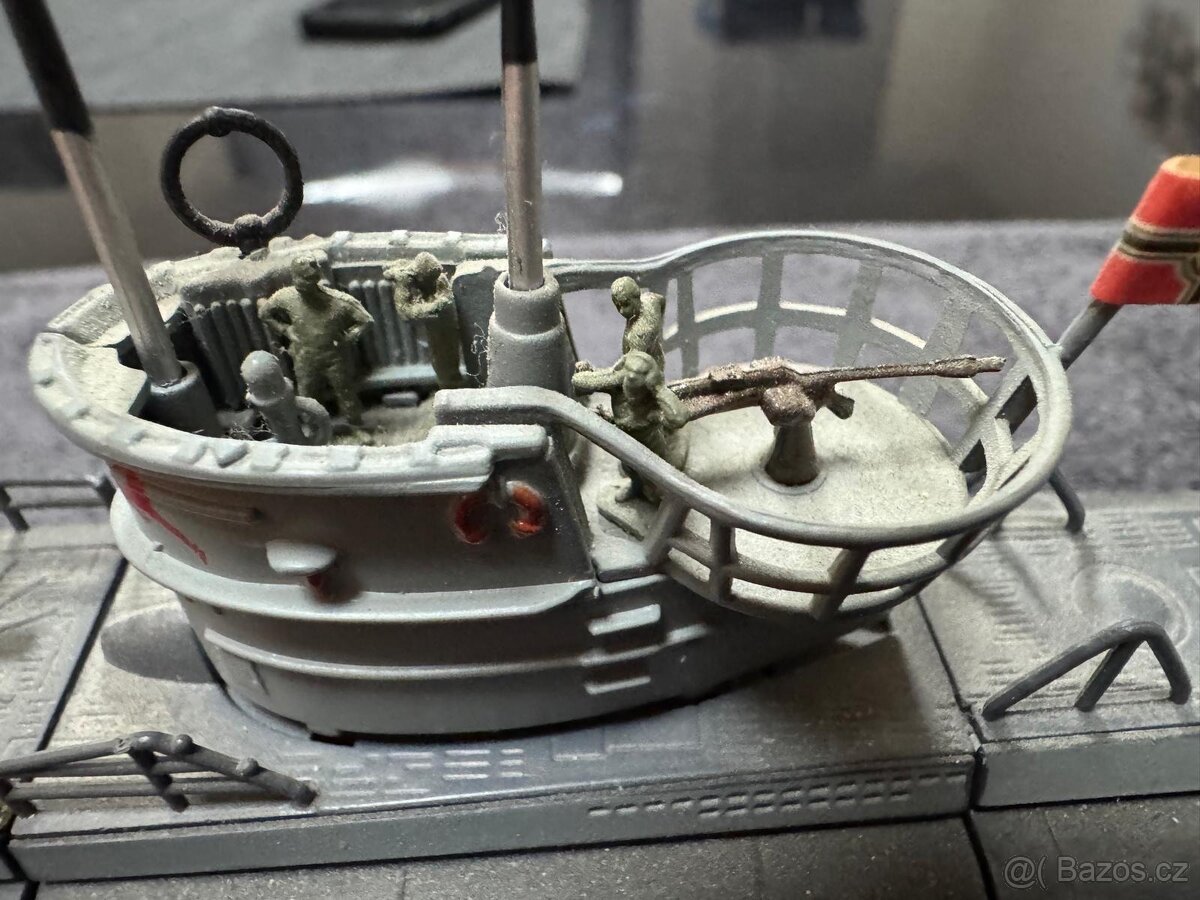 Vyhledávaný model Německého U-boot - 2
