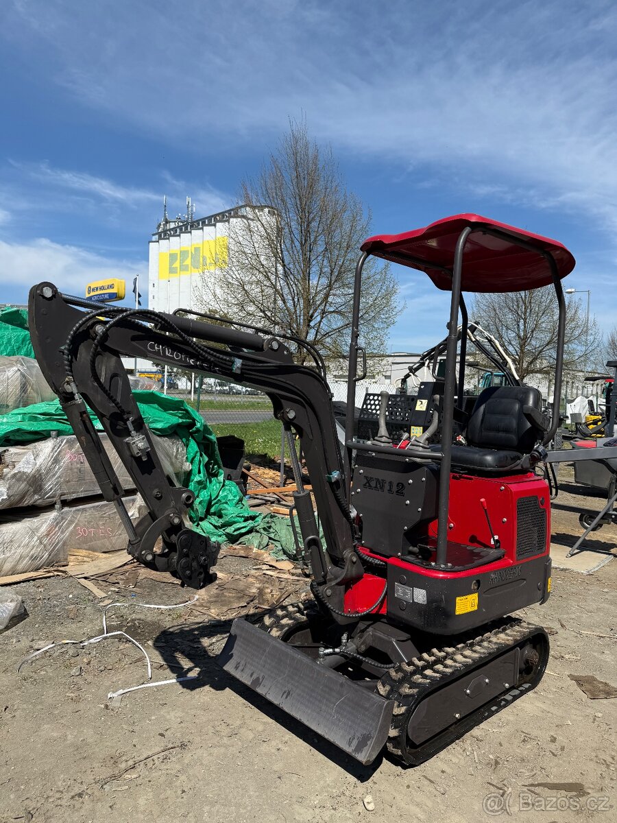 Zánovní Minibagr D130 KUBOTA V3 - 2