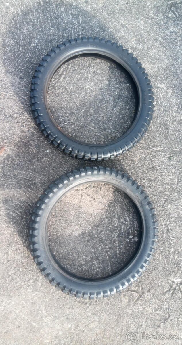 Pneu 2,75-16 fichtl pio pionýr Jawa cross enduro mitas pneu - 2