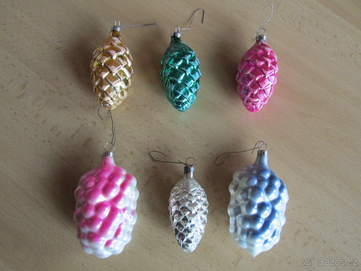 HISTORICKÉ VÁNOČNÍ OZDOBY – ŠIŠKY - 2