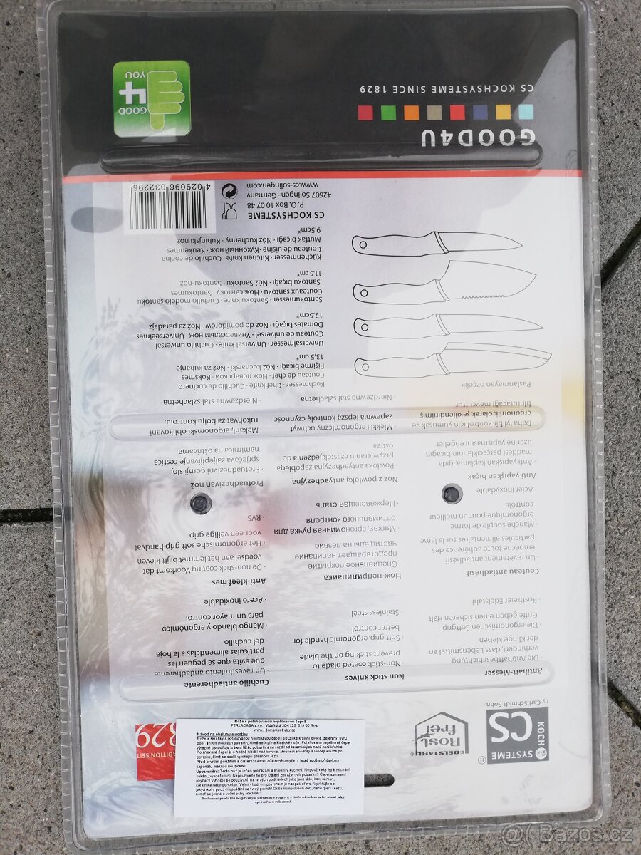 Sada kuchyňských nožů CS Solingen GOOD4U - 2