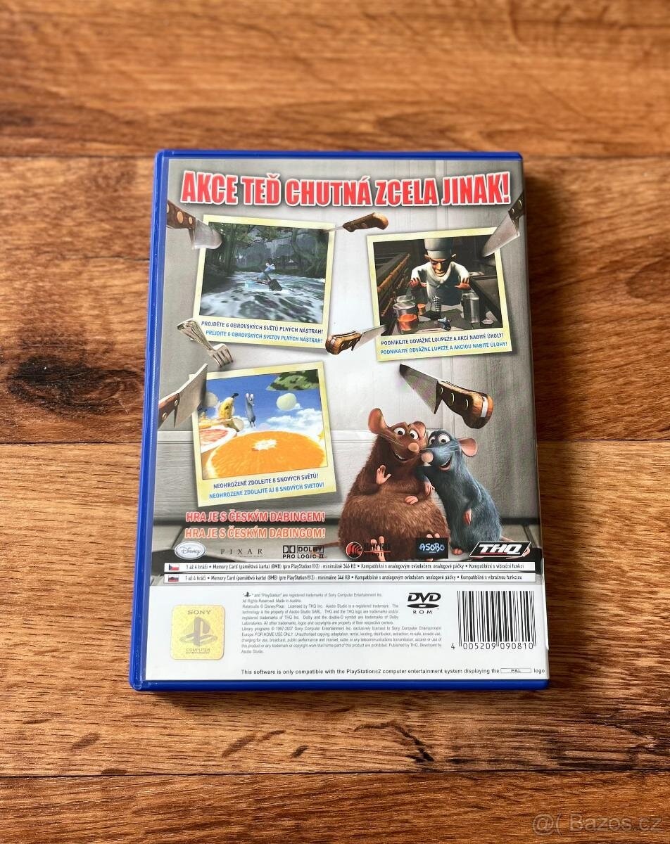 Hra Sony PS2: Disney Pixar Ratatouille (CZ dabing) - 2