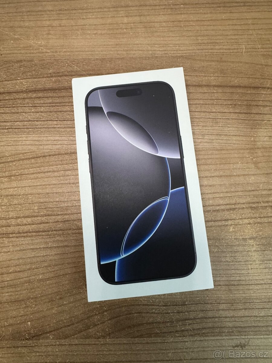 Apple iPhone 16 Pro 128 GB – nový, nerozbalený – Black Titan - 2