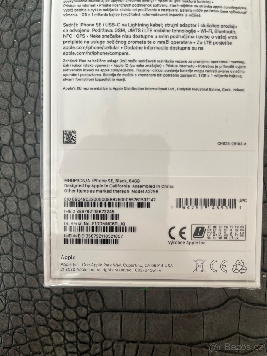 Apple IPhone SE, black, 64gb, 2022 - 2