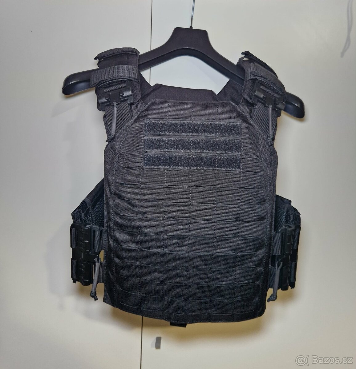 Nosič Plátů / Balistická Vesta + Pláty, černý - 2