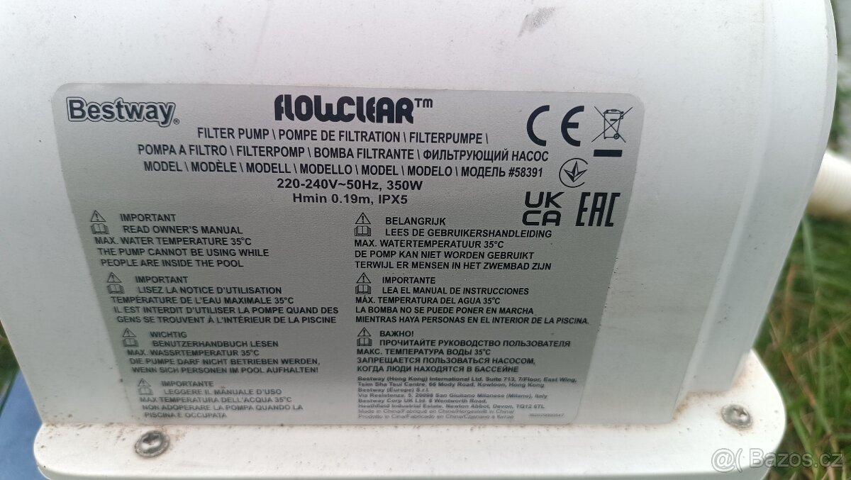 Výkonná bazénová filtrace a vysavač - 2