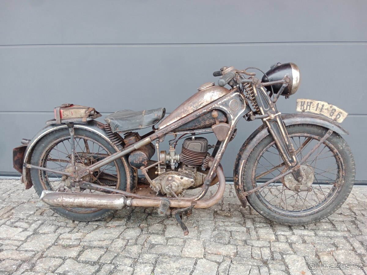 ČZ 175 Předválečná r.1939 - Původní stav - Pro Sběratele.. - 2