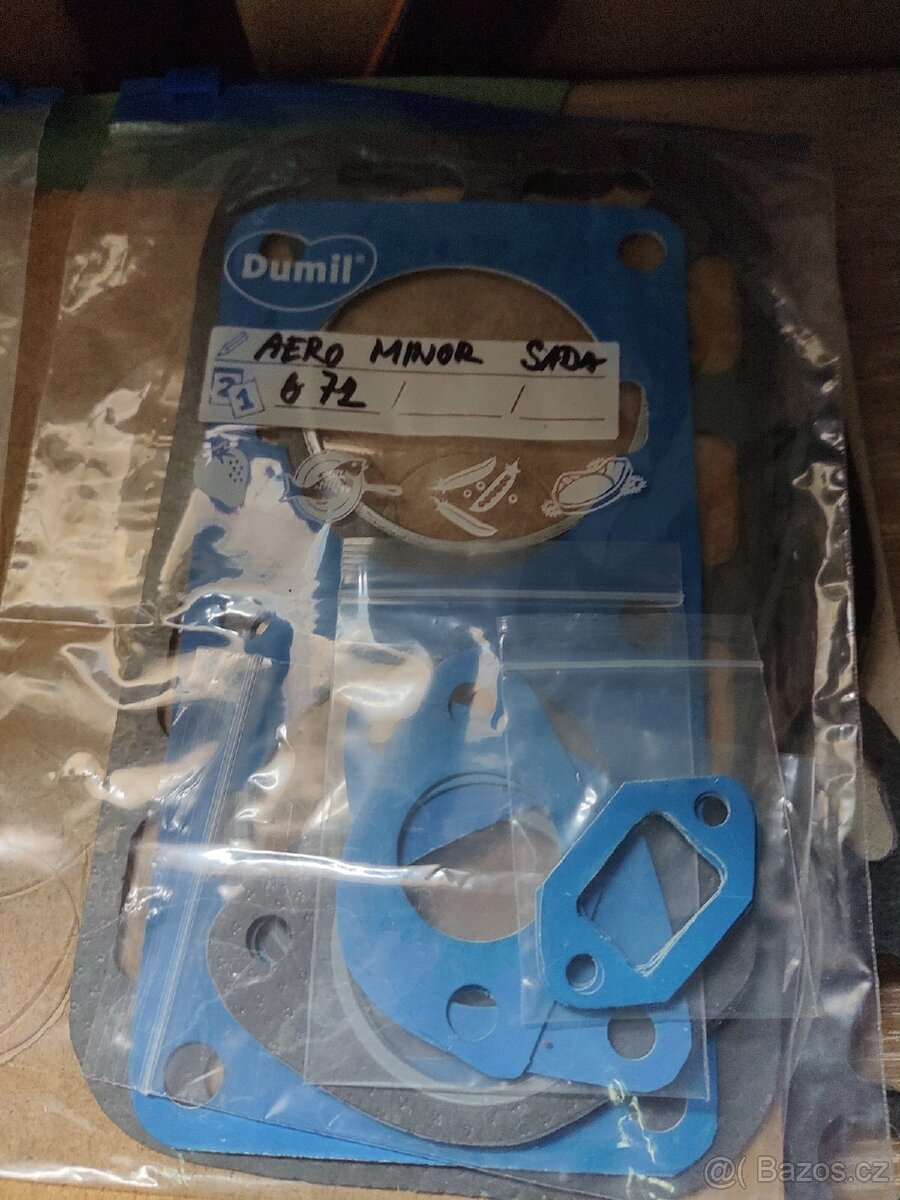 Prodám sadu těsnění na Aero Minor vrtání 70mm,71mm,72mm - 2