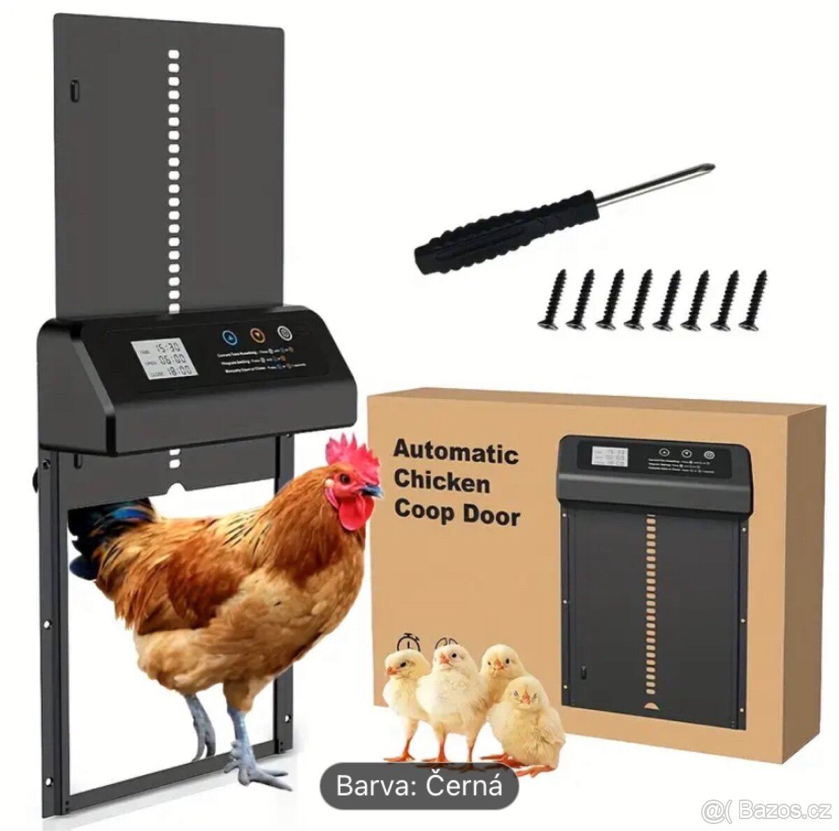 Automatická dvířka na kurník - 2