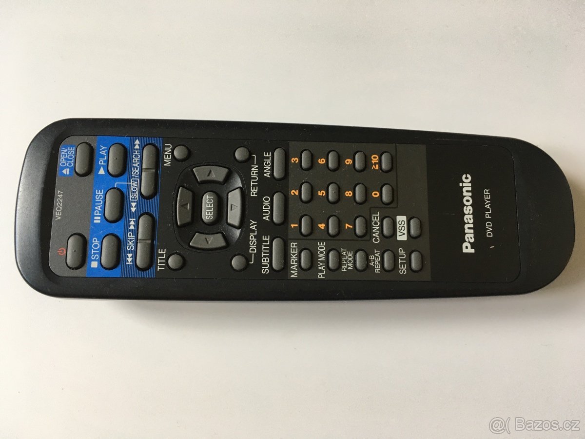 Dálkový ovladač DVD Panasonic - 2