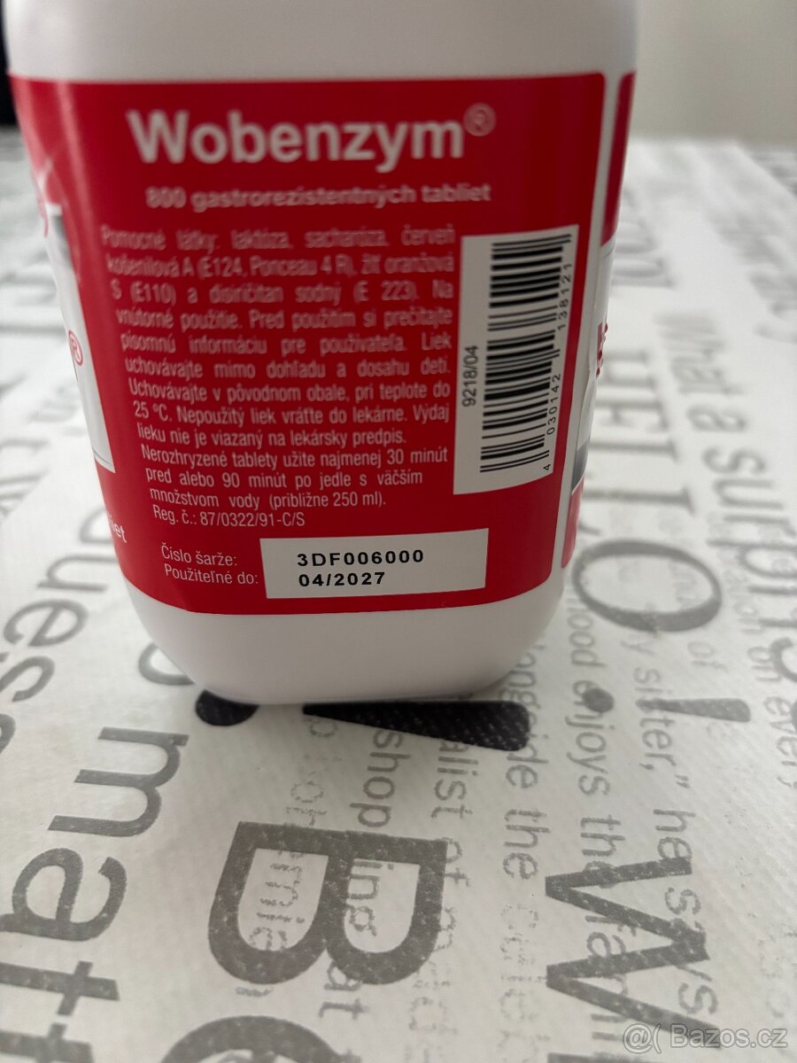 Tablety po operacích, úrazu... - 2