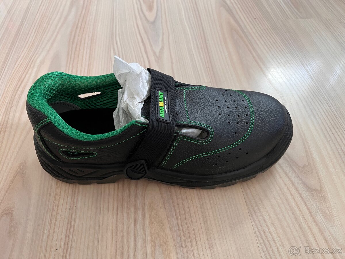 Nové pracovní boty Adamant – velikost 41, ocelová špička - 2