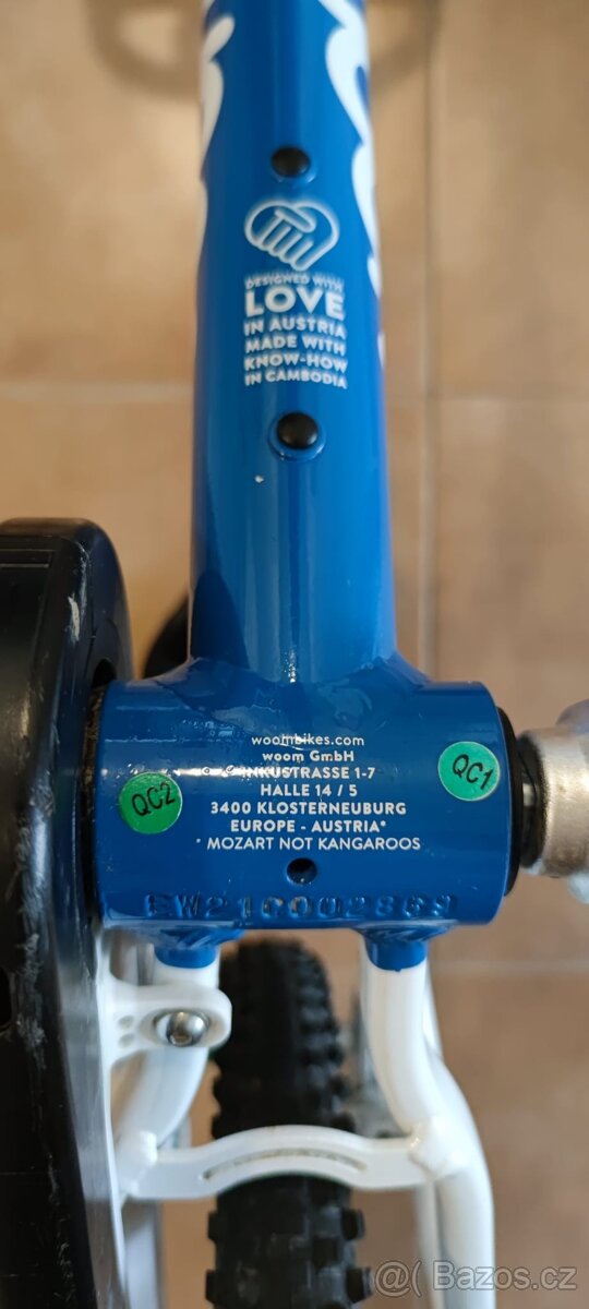 Dětské kolo Woom Original 3 (16") včetně stojánku - 2