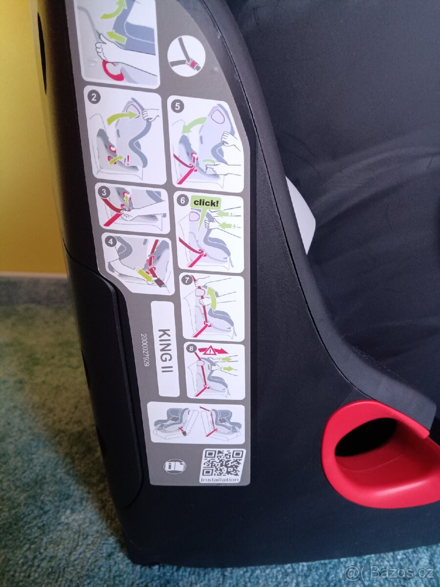 Römer Britax king 2. 9-18kg - 2