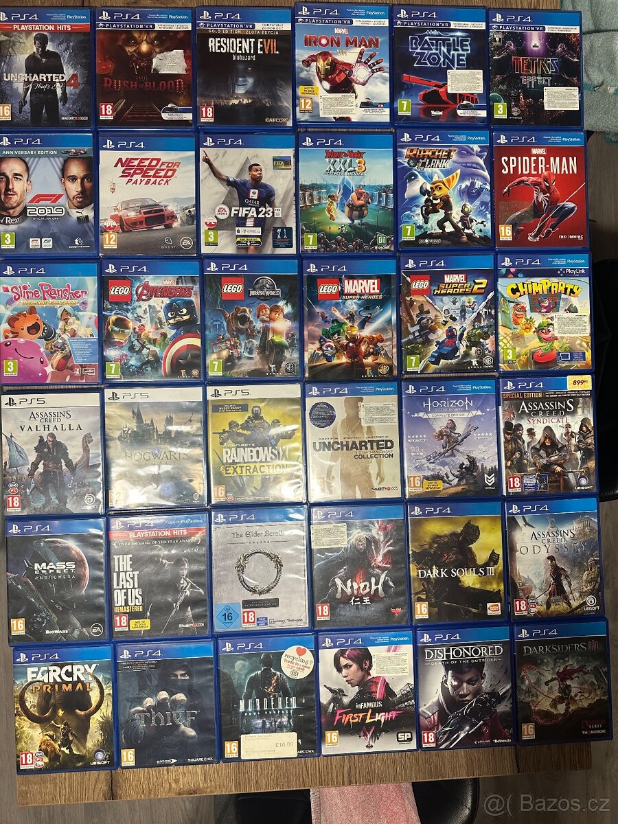 Hry na playstation 4 / 5 - 2