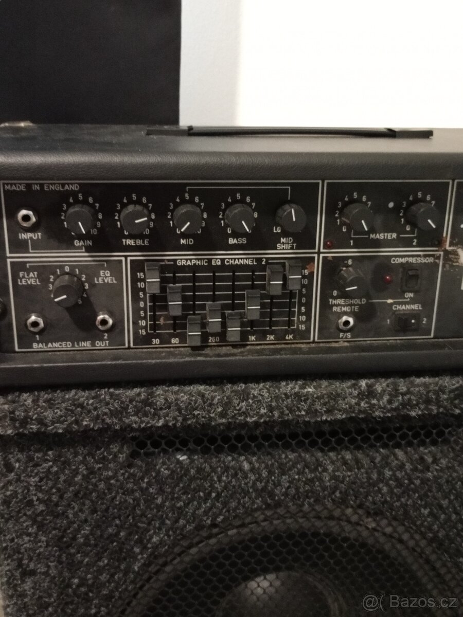 Baskytara zesilovač bedna - 2