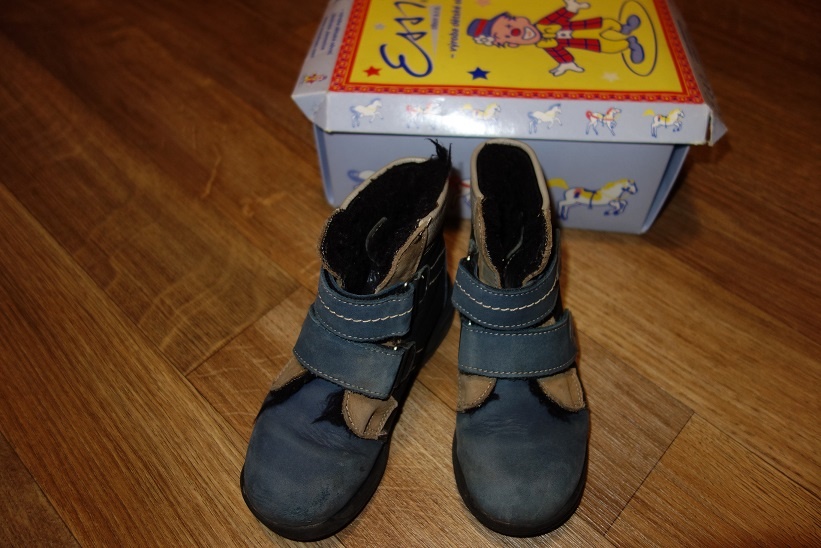 Zimní kožené boty ESSI vel. 27 - 2