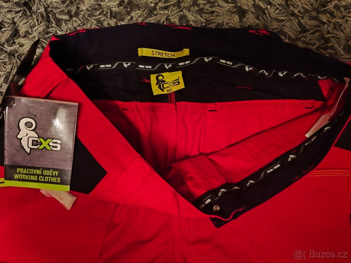 CXS stretch kraťasy červené - 2